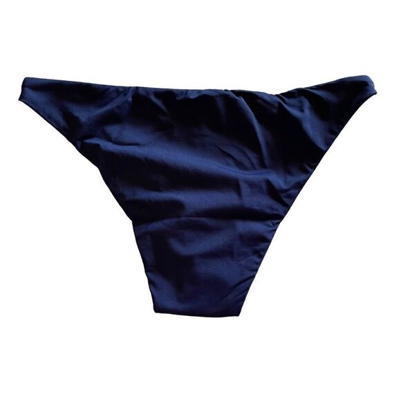 Andie Swim Cheeky Bikini Bottom Navy Blue  Women's Swimwear
Swimsuit SZ S #1448 - Picture 4 of 10